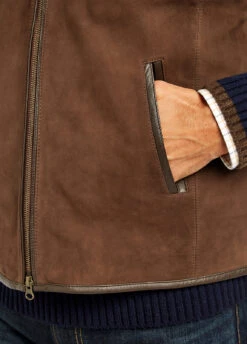 Dubarry Dunhill Leather Gilet - Walnut -Dubarry Sales 366552 06