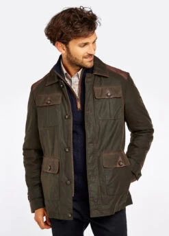 Dubarry Broadford Wax Jacket - Olive