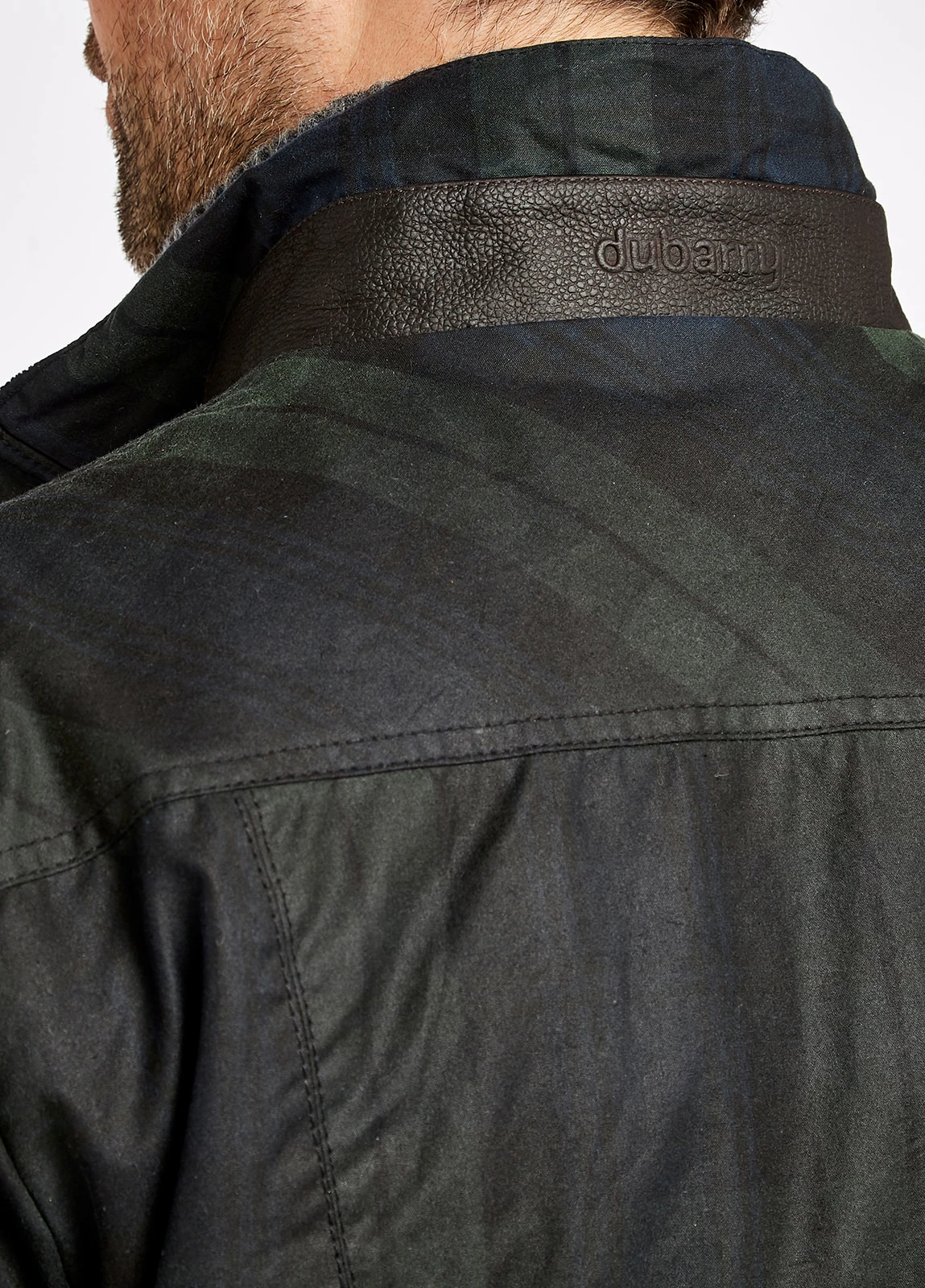 Dubarry Ballymote Wax Jacket - Black Watch 5 Dubarry Ballymote Wax Jacket - Black Watch - Image 3