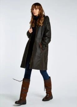 Dubarry Ballyvaughan Wax Coat - Verdigris -Dubarry Sales 368339 3