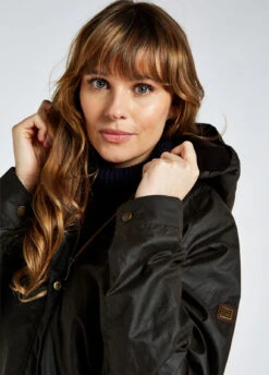 Dubarry Ballyvaughan Wax Coat - Verdigris -Dubarry Sales 368339 8