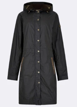 Dubarry Ballyvaughan Wax Coat - Midnight -Dubarry Sales 368383 01