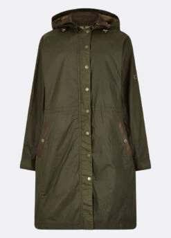 Dubarry Ballyvaughan Wax Coat - Pine -Dubarry Sales 368391 1e3oZKXddz6bgg