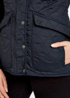 Dubarry Bettystown Quilted Coat - Navy -Dubarry Sales 368503 6