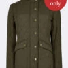 Dubarry Bettystown Quilted Coat - Olive