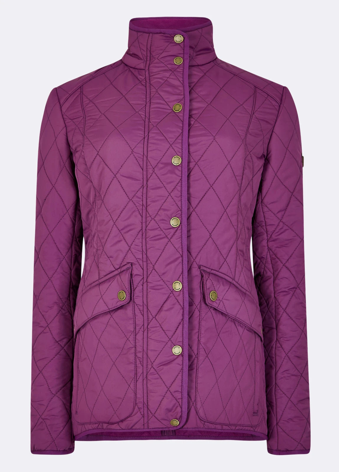 Dubarry Bettystown Quilted Coat - Berry 8 Dubarry Bettystown Quilted Coat - Berry - Image 6