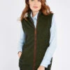 Dubarry Sheedy Knit Bodywarmer - Olive 2 Dubarry Sheedy Knit Bodywarmer - Olive -Dubarry Sales 368709 03
