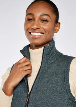 Dubarry Sheedy Bodywarmer - Dark Pebble -Dubarry Sales 368714 5