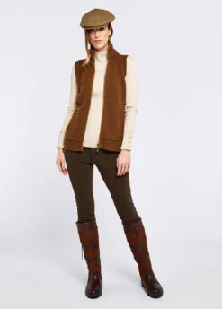 Dubarry Sheedy Knit Bodywarmer - Nutmeg -Dubarry Sales 368735 2