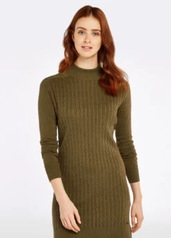 Dubarry McDonnell Sweater Dress - Dusky Green