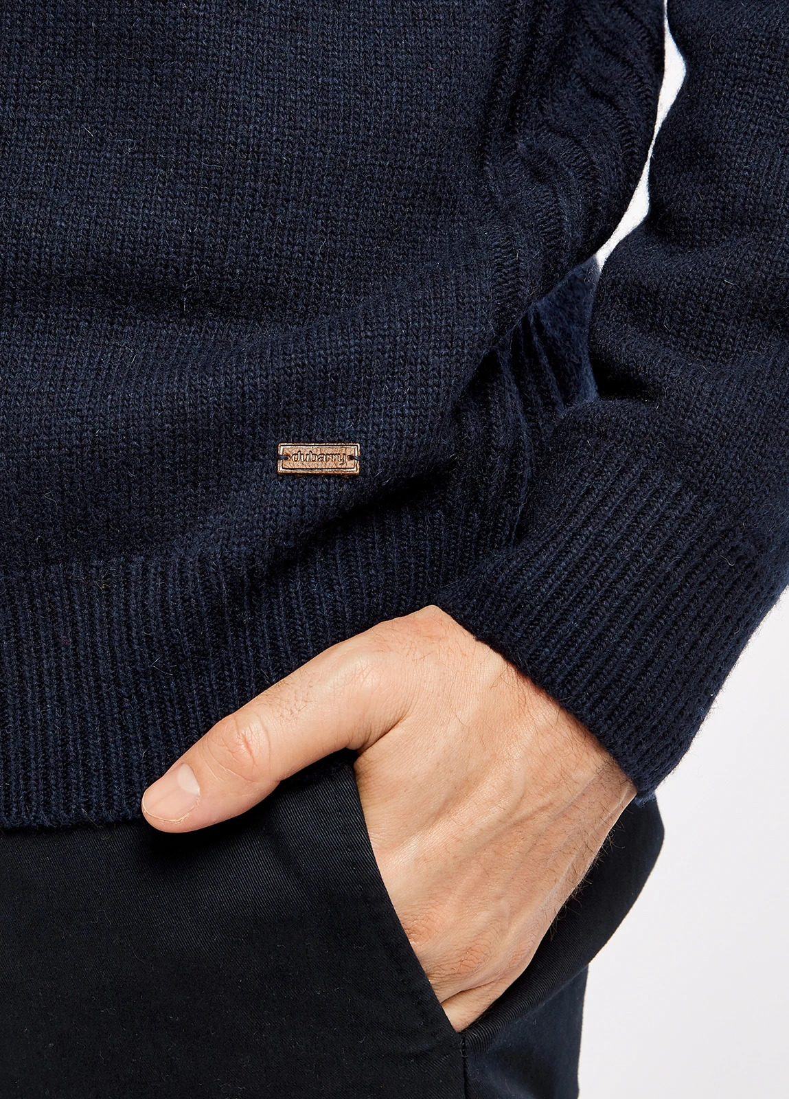 Dubarry Nolan Knitted Sweater - Navy 5 Dubarry Nolan Knitted Sweater - Navy - Image 3