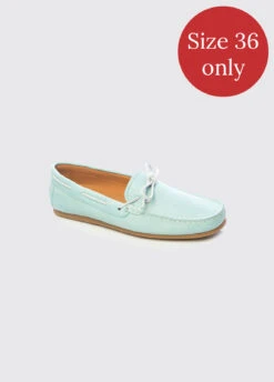 Dubarry Bahamas Moccasins - Aqua
