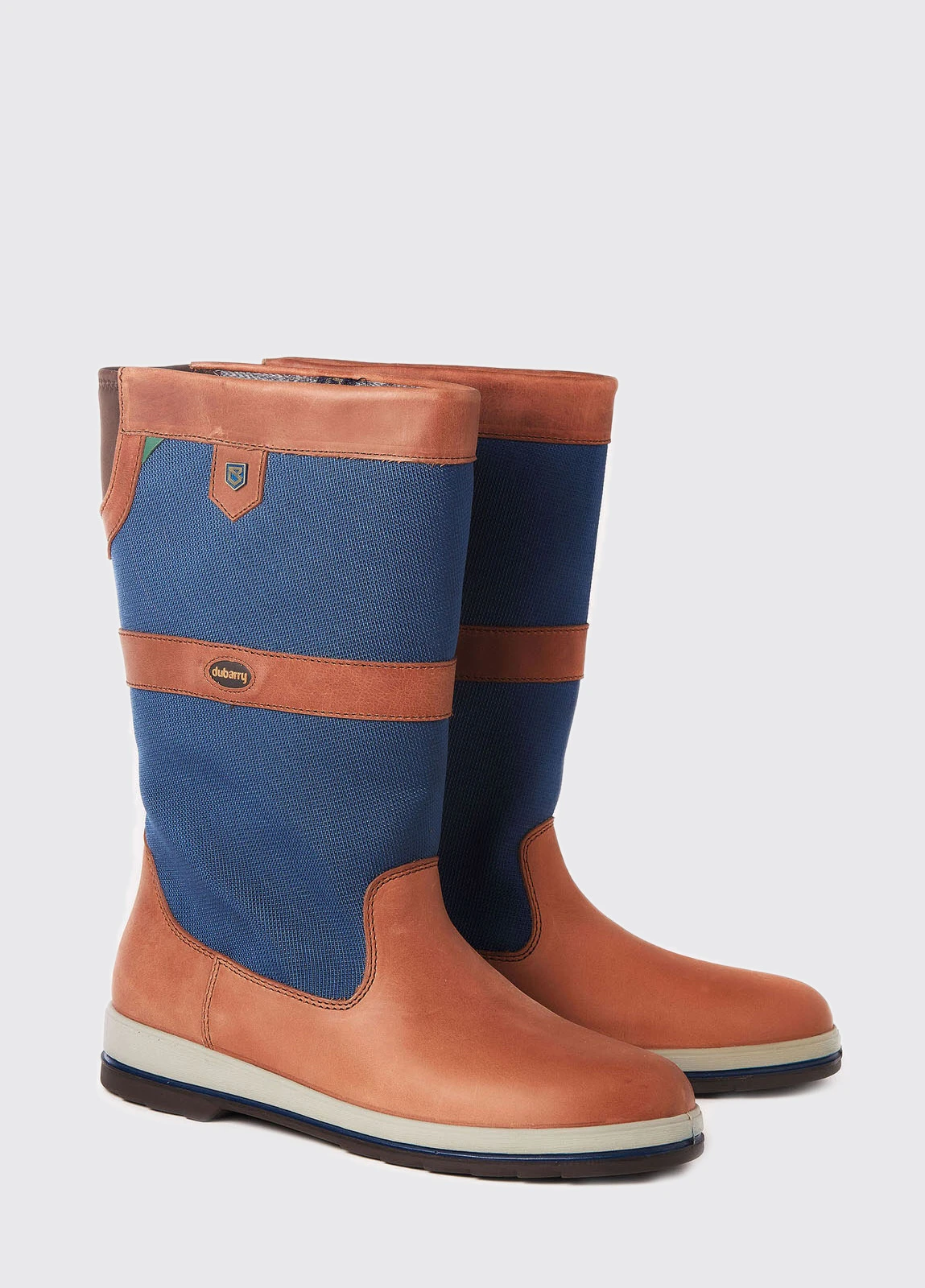 Dubarry Shamrock Sailing Boot - Navy/Brown 3 Dubarry Shamrock Sailing Boot - Navy/Brown