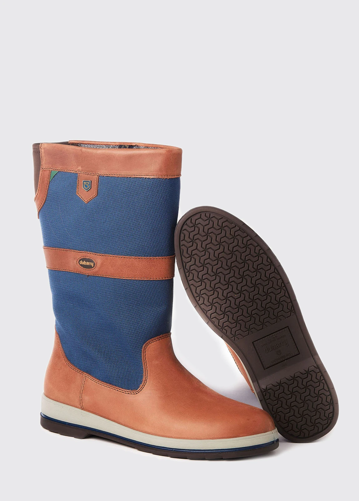 Dubarry Shamrock Sailing Boot - Navy/Brown 5 Dubarry Shamrock Sailing Boot - Navy/Brown - Image 3
