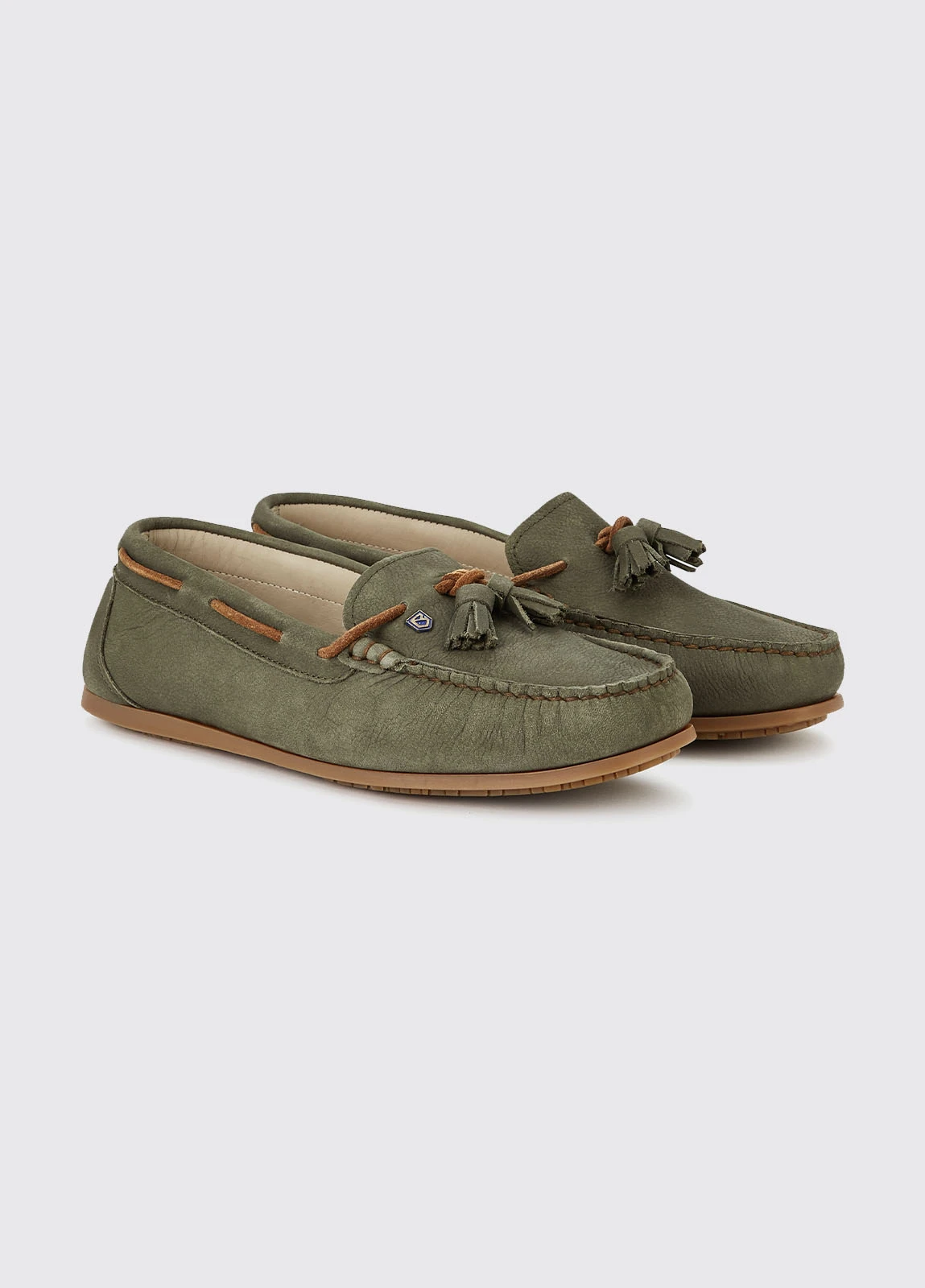 Dubarry Jamaica Loafer - Olive 3 Dubarry Jamaica Loafer - Olive