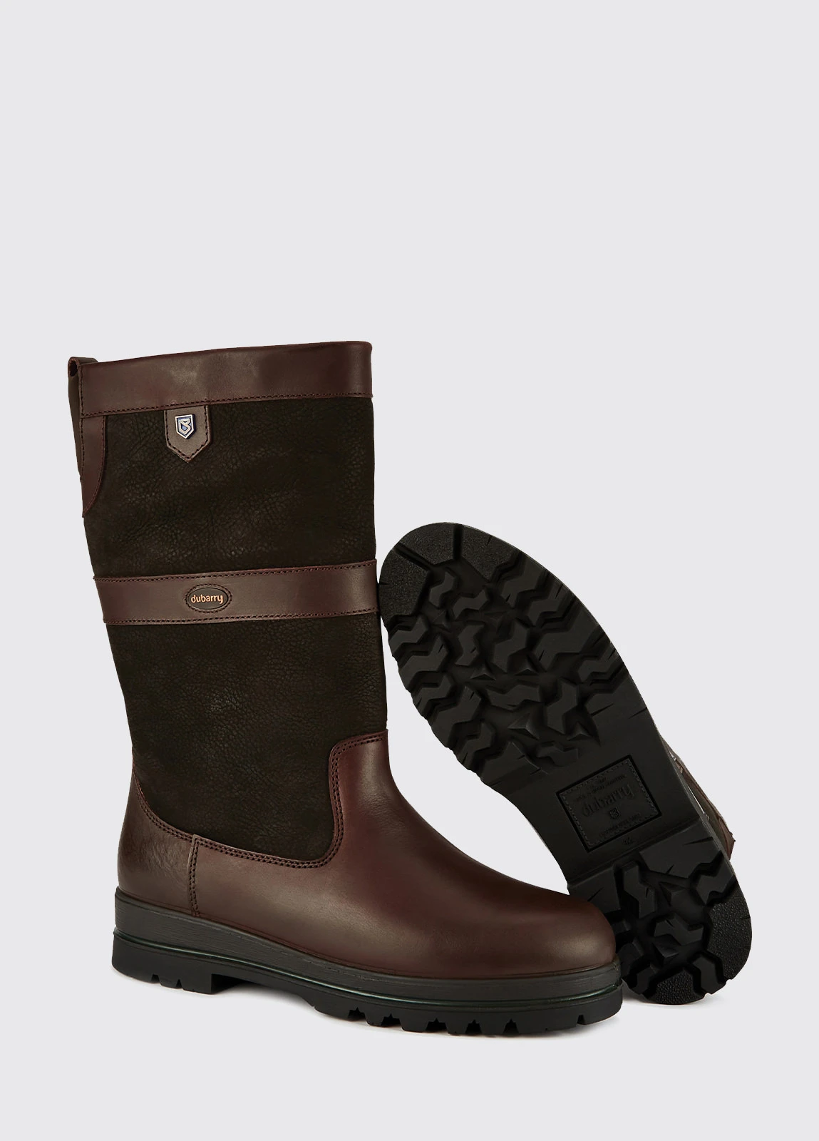 Dubarry Donegal Country Boot - Black/Brown 5 Dubarry Donegal Country Boot - Black/Brown - Image 3