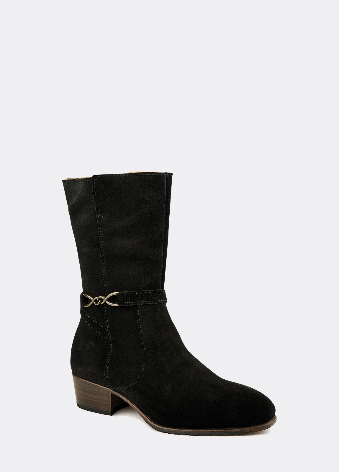 Dubarry Carlingford Boot - Black Suede - EU 39 4 Dubarry Carlingford Boot - Black Suede - EU 39 - Image 2