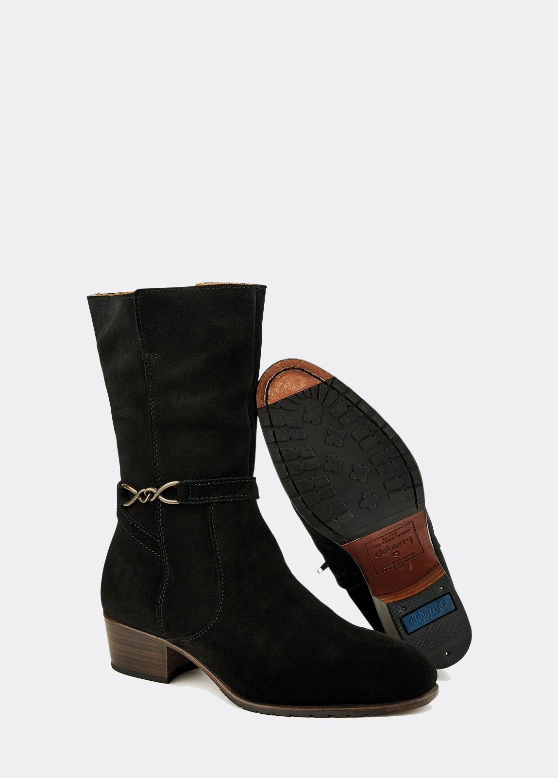 Dubarry Carlingford Boot - Black Suede - EU 39 5 Dubarry Carlingford Boot - Black Suede - EU 39 - Image 3