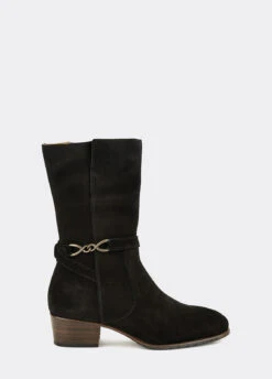 Dubarry Carlingford Boot - Black Suede - EU 39 11 Dubarry Carlingford Boot - Black Suede - EU 39 -Dubarry Sales 377293 4