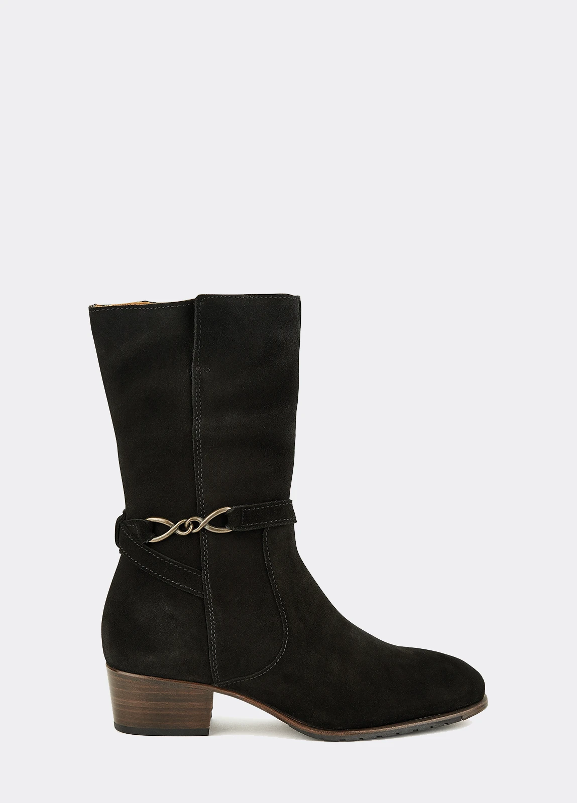 Dubarry Carlingford Boot - Black Suede - EU 39 6 Dubarry Carlingford Boot - Black Suede - EU 39 - Image 4