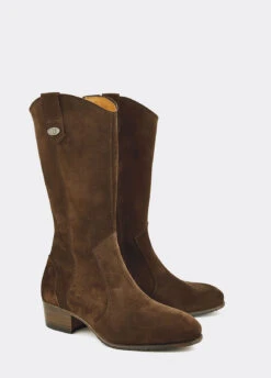 Dubarry Portobello Leather Soled Boot - Cigar