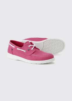 Dubarry Biarritz Canvas Deck Shoe - Blossom Size EU 39 -Dubarry Sales 378525 3
