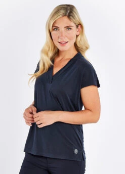 Dubarry Coolestown Cap Sleeve Top - Navy
