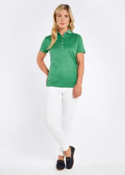 Dubarry Edenderry Polo Shirt - Kelly Green -Dubarry Sales 381033 2