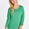 Dubarry Mountlucas 3/4 Sleeve Top - Kelly Green