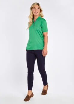 Dubarry Silvermines Polo - Kelly Green 8 Dubarry Silvermines Polo - Kelly Green -Dubarry Sales 381333 2