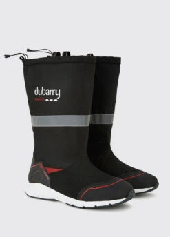 Dubarry Valletta Sailing Boot - Black