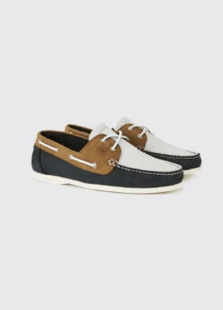Dubarry Windseeker Moccasin - Navy Multi