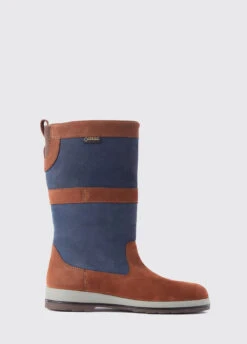 Dubarry Ultima ExtraFit™ Sailing Boot - Navy/Brown -Dubarry Sales 385732 470OIrGiENTbhl