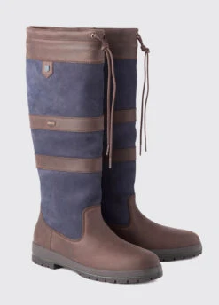 Dubarry Galway Country Boot - Navy/Brown