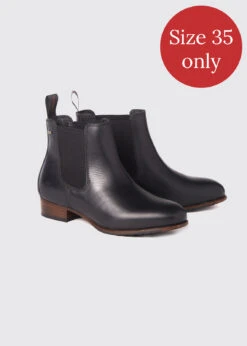 Dubarry Cork Leather Soled Boot - Black