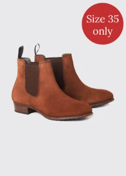 Dubarry Cork Leather Soled Boot - Russet