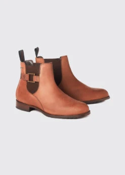 Dubarry Monaghan Leather Soled Boot - Chestnut