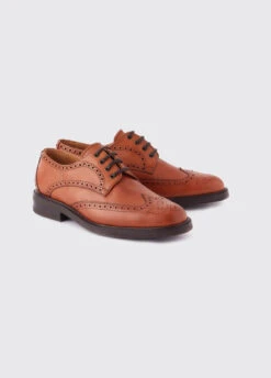 Dubarry Derry Goodyear Brogue Shoes - Tan