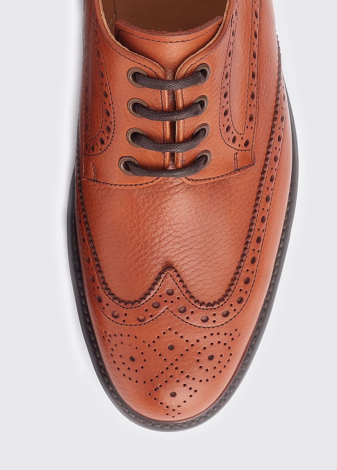 Dubarry Derry Goodyear Brogue Shoes - Tan 8 Dubarry Derry Goodyear Brogue Shoes - Tan - Image 6