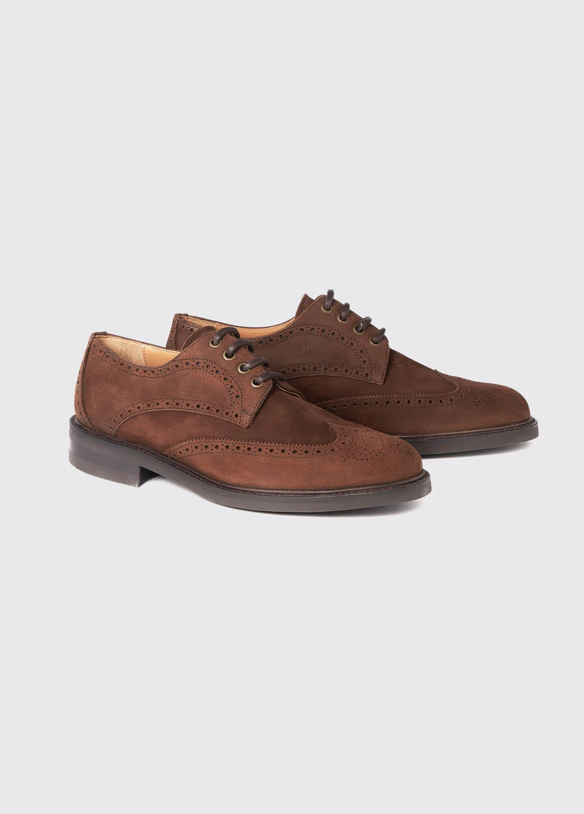 Dubarry Derry Goodyear Brogue Shoes - Walnut 3 Dubarry Derry Goodyear Brogue Shoes - Walnut