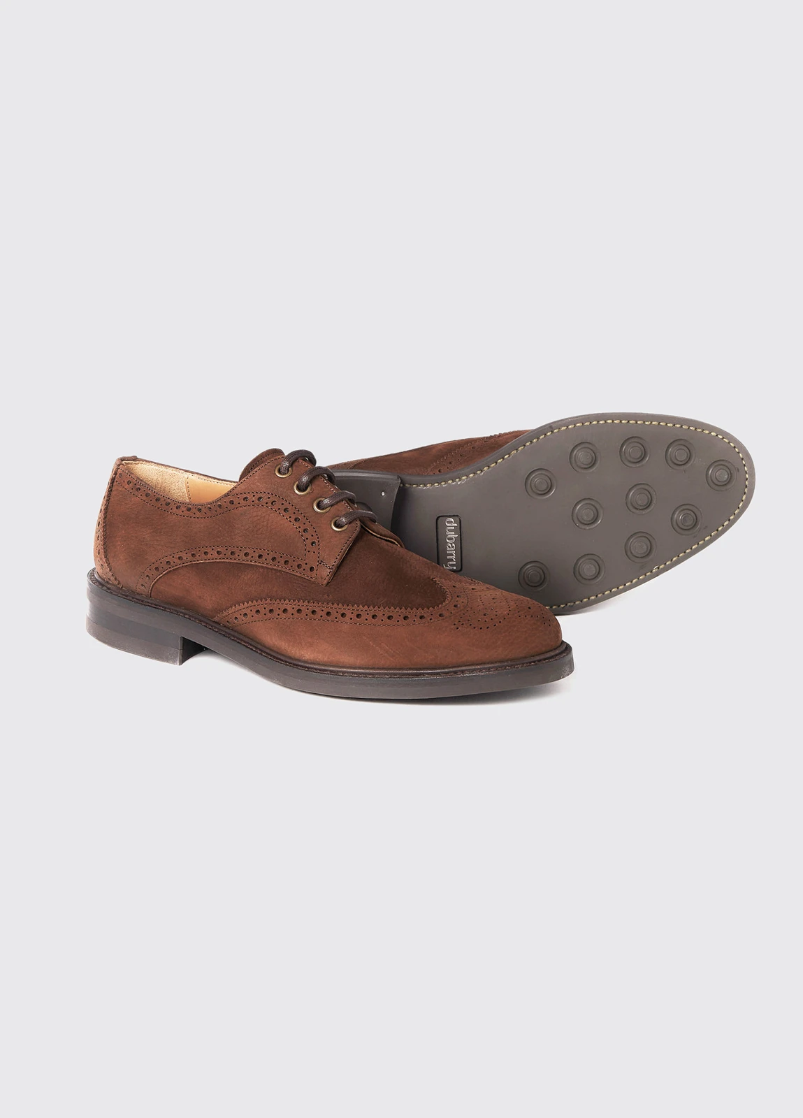 Dubarry Derry Goodyear Brogue Shoes - Walnut 5 Dubarry Derry Goodyear Brogue Shoes - Walnut - Image 3