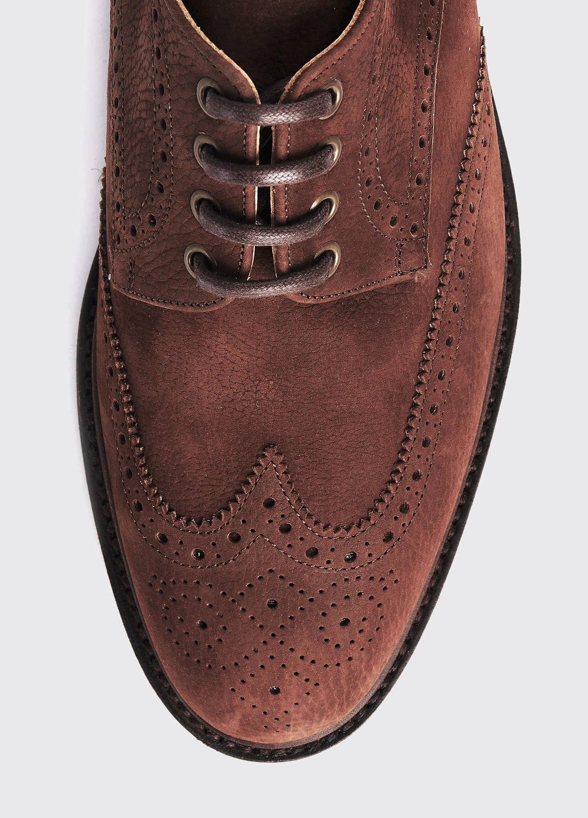 Dubarry Derry Goodyear Brogue Shoes - Walnut 8 Dubarry Derry Goodyear Brogue Shoes - Walnut - Image 6