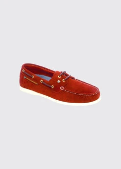 Dubarry Windward Mens Deck Shoe - Red