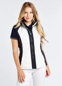 Dubarry Foyle Gilet - White Multi