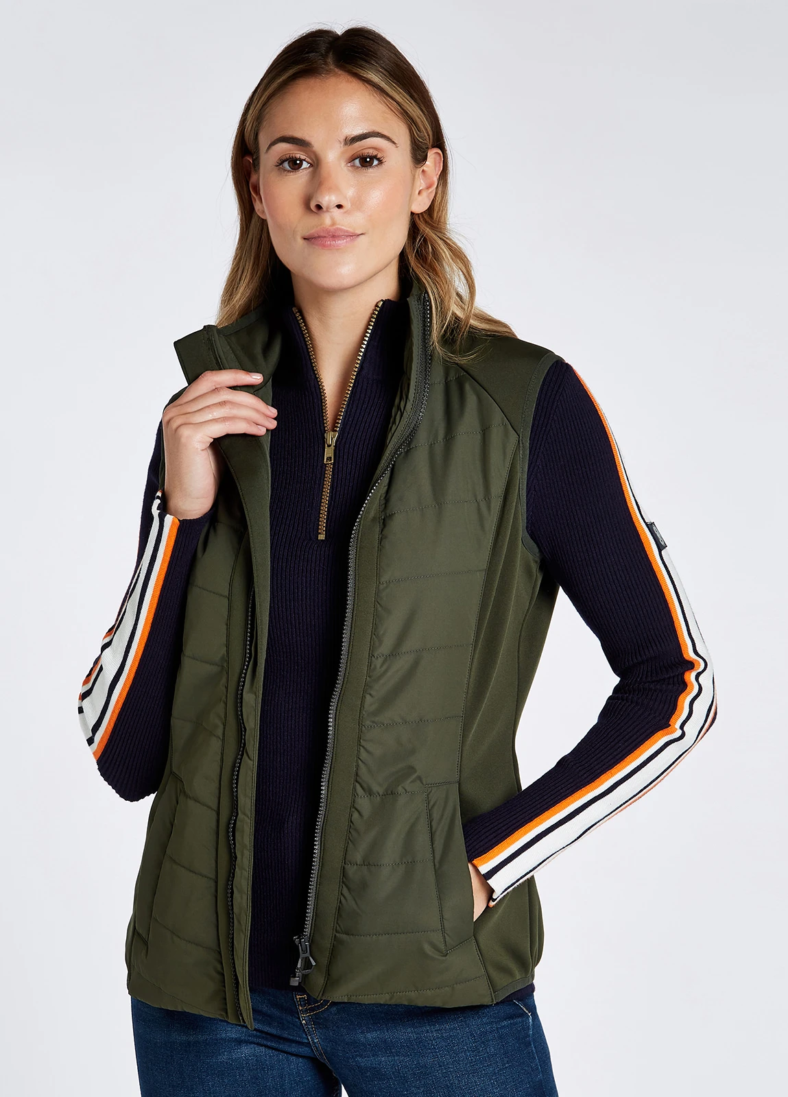 Dubarry Foyle Gilet - Pesto 3 Dubarry Foyle Gilet - Pesto