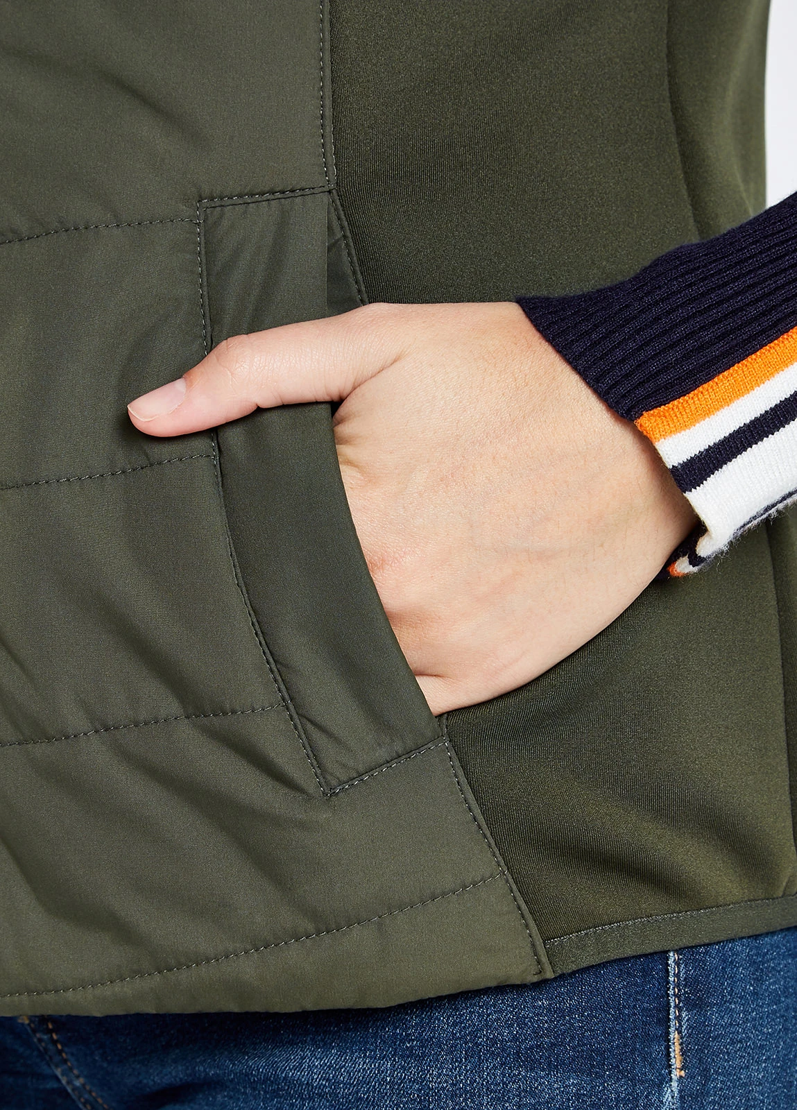 Dubarry Foyle Gilet - Pesto 8 Dubarry Foyle Gilet - Pesto - Image 6