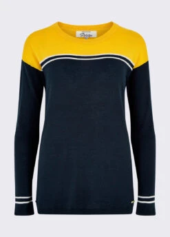 Dubarry Gregory Sweater - Navy -Dubarry Sales 400803 1Xny8UHvI3AOrH