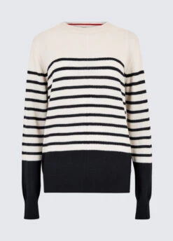 Dubarry Rosscahill Sweater - White -Dubarry Sales 400900 1