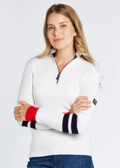 Dubarry Barleycove Sweater - White