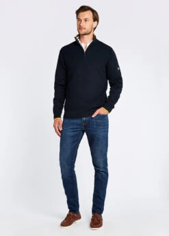 Dubarry Rathwood Zip Neck Knit - Navy 10 Dubarry Rathwood Zip Neck Knit - Navy -Dubarry Sales 401103 2